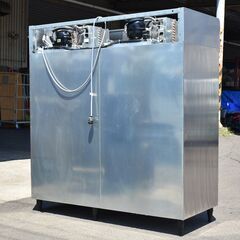 ≪yt1193ジ≫ ホシザキ 業務用冷凍冷蔵庫 HRF-180AF3 6ドア 幅180cm 奥行80cm 三相200V 逆相？ 2019年製 現状品 50803-03の画像