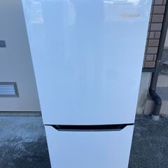 【糸島市限定 送料無料】冷蔵庫 2ドア 130L 右開き ハイセンス Hisense HR-D1302 ひとり暮らしサイズ 単身用 霜取り 小型冷蔵庫 小型 新生活　37291-1-003