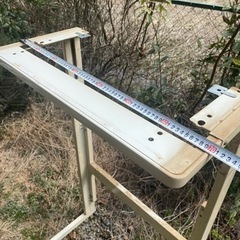  2槽式洗濯機用ユニット台 N-U71 ナショナル（パナソニック） National (Panasonic), ; 洗濯 ラック 衣類 布団 乾燥機 台　家具　収納　スチール足　棚　生活雑貨 洗濯用品 の画像