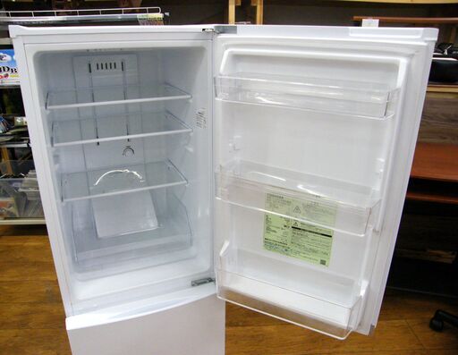東芝 153L 冷蔵庫 2019年製 GR-R15BS ホワイト 白 100Lクラス 2ドア TOSHIBA 家電 キッチン家電 札幌市 厚別区