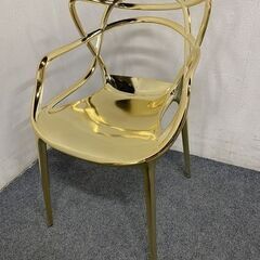 Kartell/カルテル  マスターズ ゴールド ダイニングチェア SFCH-K5864-GG フィリップ・スタルク⑤ 中古家具 店頭引取歓迎 R8081