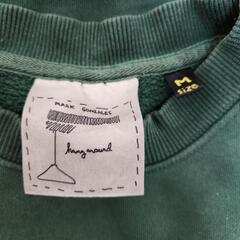 レディース　フリース　トレーナー　リメイクにの画像