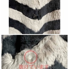 moussy ラビットファーコートの画像