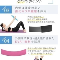ピラティスリング ヨガリング ストレッチリング エクササイズリング 有酸素運動 エクササイズ 引き締め ダイエット シェイプアップ 持久力 男女兼用　2,980の画像