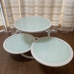 値下げ♡¥1000リビング ベットサイド‥etc 3段テーブルの画像