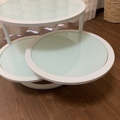 値下げ♡¥1000リビング ベットサイド‥etc 3段テーブルの画像