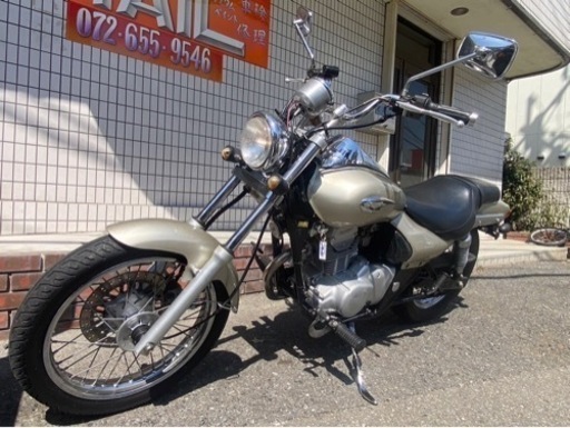 ★20万円！エリミネーター125 セル1 実働車　カワサキ　エリミネーター　2005年式　小型　アメリカン