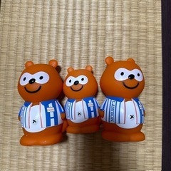 ポンタ貯金箱3体