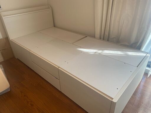 ニトリ収納シングルベッド (N-ジオF WW 40M-T)