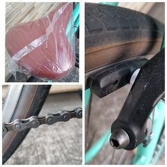 中古自転車 6段変速 430MM クロスバイク 軽整備済み 防犯登録対応 町田市 相模原市 MM179