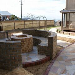 外構・造園の職人さんを募集しています。の画像