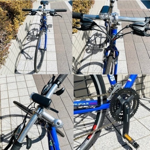 ［商談中］新古車 GIOS MISTRAL BLUE ジオス ミストラル イタリア 自転車 ジオスブルー