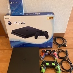 PS4 CUH-2100A コントローラー2台　プレステ4