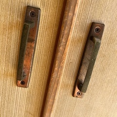DIY　押入れ　観音開き扉　木製の画像
