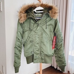 美品 ALPHA INDUSTRIES N-2B フライトジャケット/Mサイズ