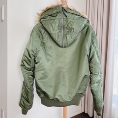 美品 ALPHA INDUSTRIES N-2B フライトジャケット/Mサイズ