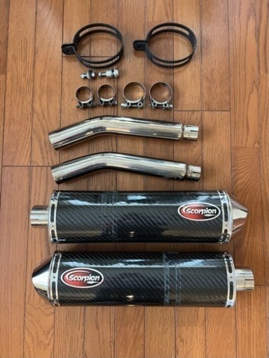 YAMAHA TDM900 スコーピオンマフラー