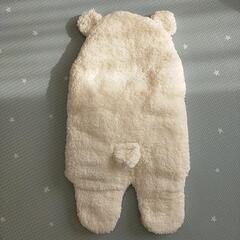 新品未使用/おくるみ/くま/フワフワの画像