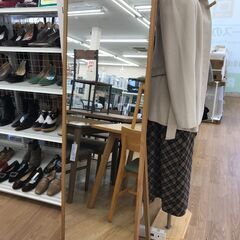 ★ジモティ割あり★ 無印良品 ミラー ナチュラル  クリーニング...