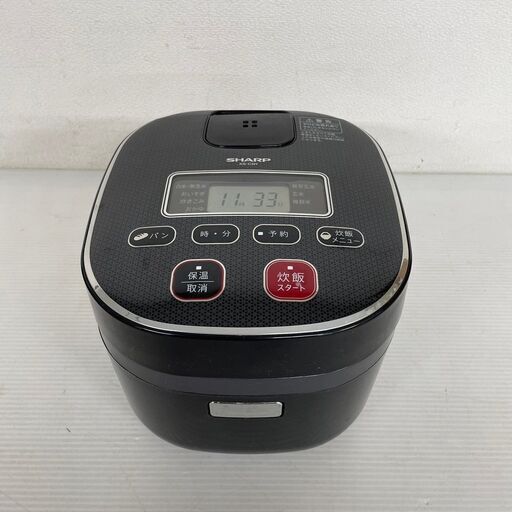 【SHARP】 シャープ ジャー炊飯器 炊飯器 3合 KS-C5H-B 2015年製