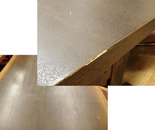 お値下げ！ダイニングセット テーブル幅160×奥行90cm 回転椅子2脚 ヤマト3 札幌市 豊平区 西岡
