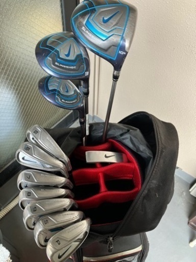 NIKE ナイキ スリングショット ゴルフセット クラブ11本&キャディバック&付属品付