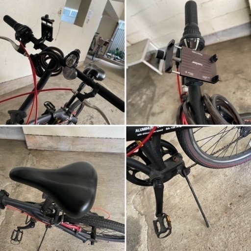【決まりました】折りたたみ自転車 ミニベロ 変速あり