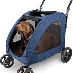 【お引渡先が決まりました】大型犬用ペットカートの画像