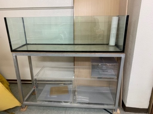 オーバーフローガラス水槽濾過層アクリル