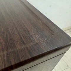 収納家具 木製 ブラウンの画像