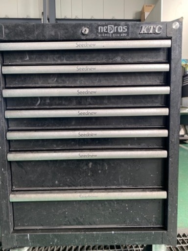 Seed new キャビネット7段　工具箱