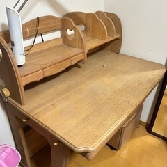 学習机　ハート　家具 テーブル 学習机