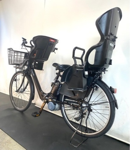 電動アシスト自転車　パナソニック　ギュットアニーズF 26インチ　子供乗せ　黒色電動自転車