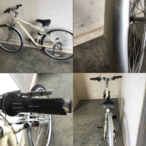 168●①GIANT CS3200 クロスバイク 700×35C 10ギア 走行確認 防犯有り サビ有り ギア変えることできません R4.8/20