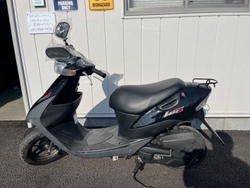 在庫一掃値下げバイク屋さんで整備された　レッツⅡブラック