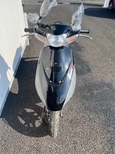 在庫一掃値下げバイク屋さんで整備された　レッツⅡブラック