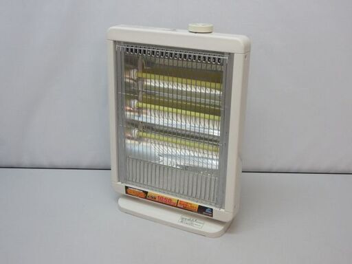stp-2502　遠赤外線ヒーター　グリーンウッド　2011年製　GEH-K100N　1050W　電気ストーブ　電気ヒーター　電気暖房　白　切替3段階　暖房器具　コンパクト