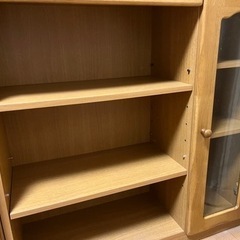 ロフトベッド　システムベッド　チェスト　本棚付きの画像