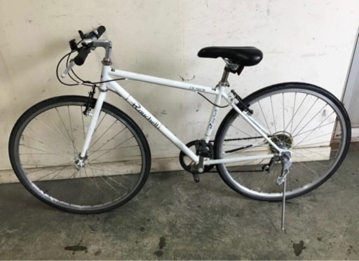 198●岐阜発 20. 自転車 クロスバイク 7段変速 ホワイト 700C Raychell(レイチェル) CR-7007R 走行確認 防犯有り R4.10/3