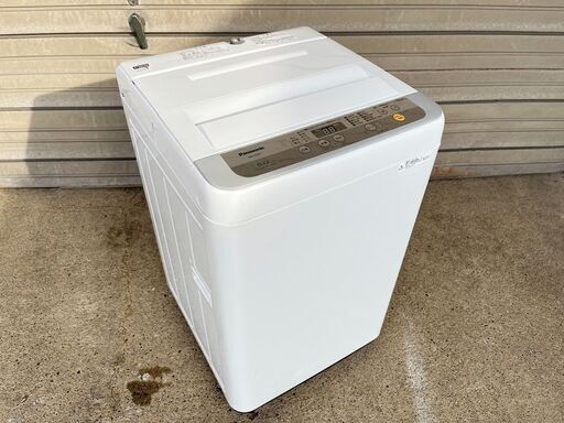 単身者向け 全自動洗濯機 5.0K パナソニック NA-F50B11 2017年製 中古動作品 クリーニング済み