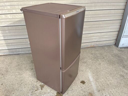 単身者向け 2ドア冷蔵庫 138L パナソニック NR-B149W-T 2017年製 中古動作品 クリーニング済み