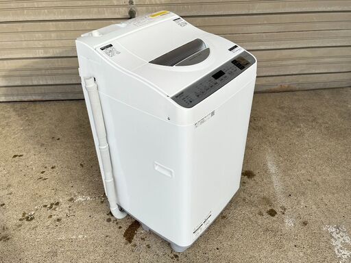 乾燥機能付き洗濯機 5.5K(乾燥3.5k) シャープ ES-TX5D 2020年製 中古動作品 クリーニング済み