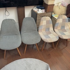 ダイニングチェア　4脚セット