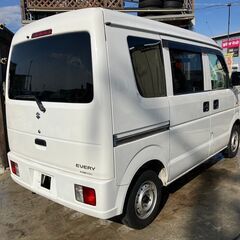 売約済 エブリィ 4WD ワンオーナー MT車 キーレス  PW 軽バン 軽貨物【支払総額 34.8万円】 の画像