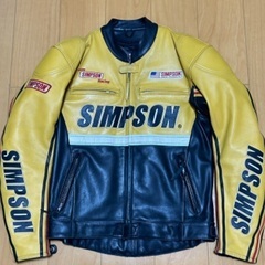 SIMPSONレザージャケット