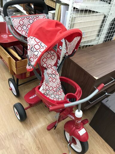 ★ジモティ割あり★  三輪車 レッド クリーニング済み KJ4626