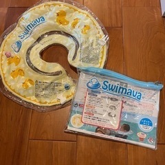 リッチェル　ひんやりしないお風呂マット（スイマーバとのセット）の画像