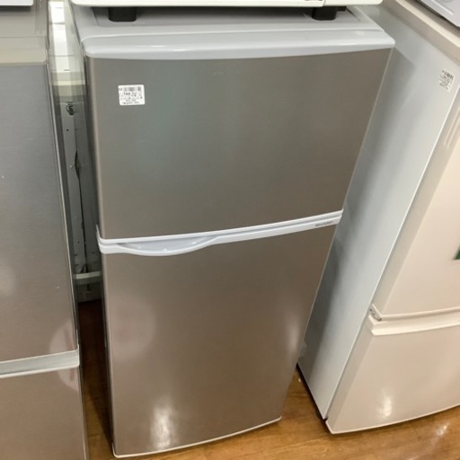 2ドア冷蔵庫　SHARP SJーH13EーS 2019年製　128Ｌ　シミ.ヨゴレ有　クリーニング済