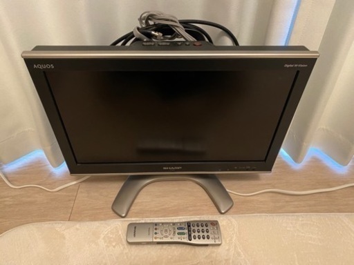 液晶カラーテレビ SHARP AQUOS 繋げばすぐ観られます‍♀️