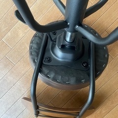 座面昇降可能 スツール カウンターチェアの画像
